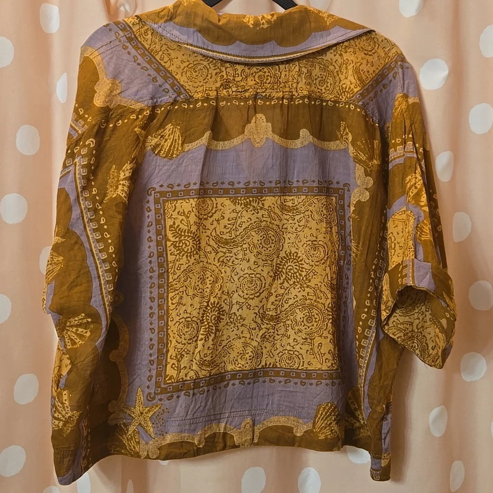 We The Free Buenos Aires Top Sz S NWOT Oversized - Picture 4 of 6